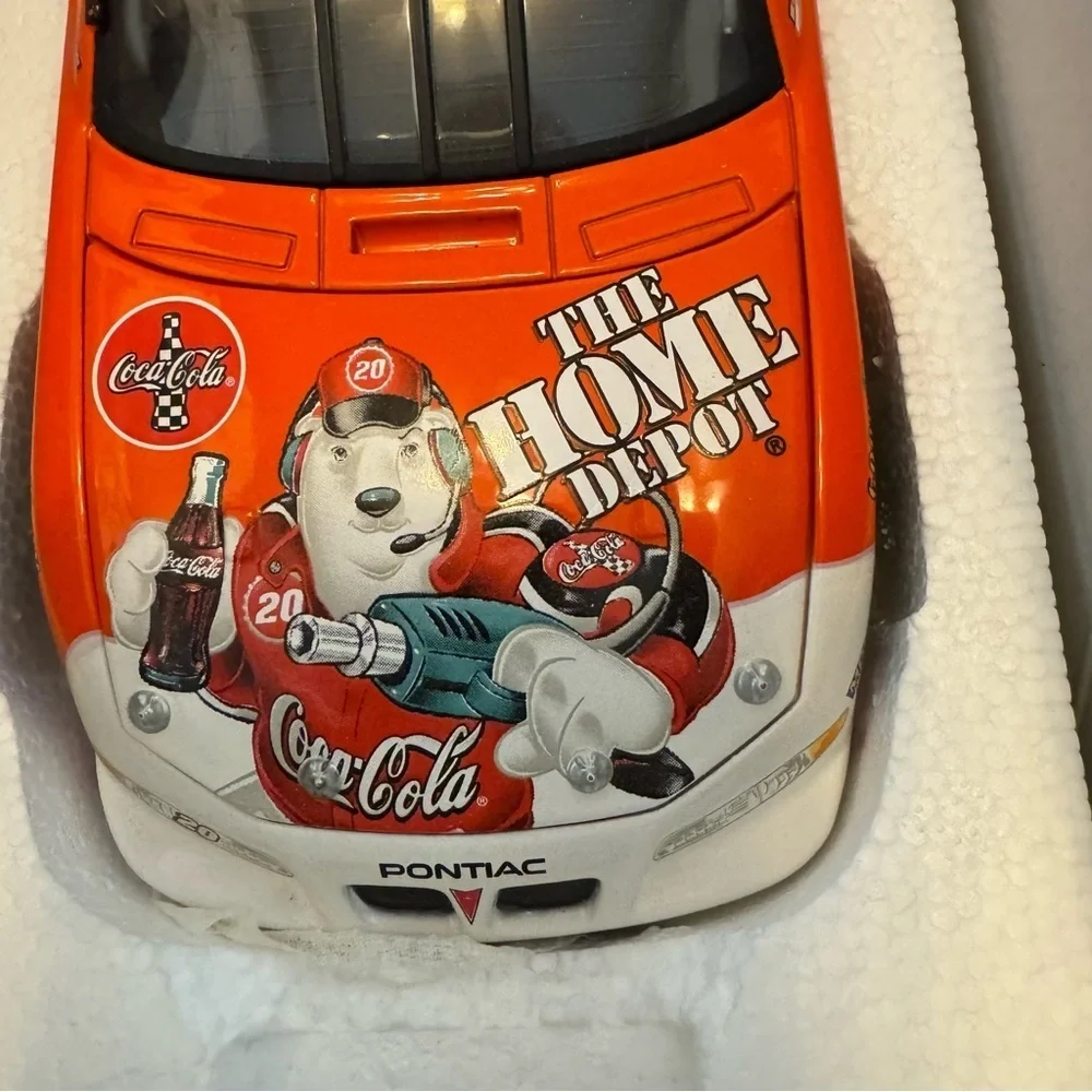2001 Tony Stewart #20 Home Depot / Coca Cola Polar Bear - CWC 1/24 Scale Action